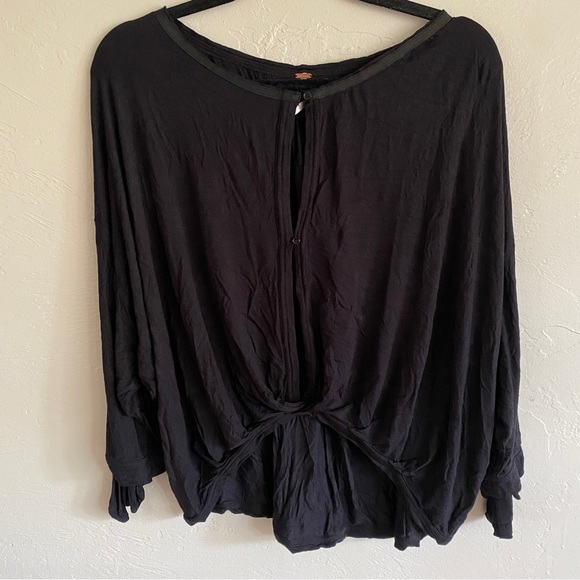 Free People Keepin’ On Top Black - Picture 2 of 7